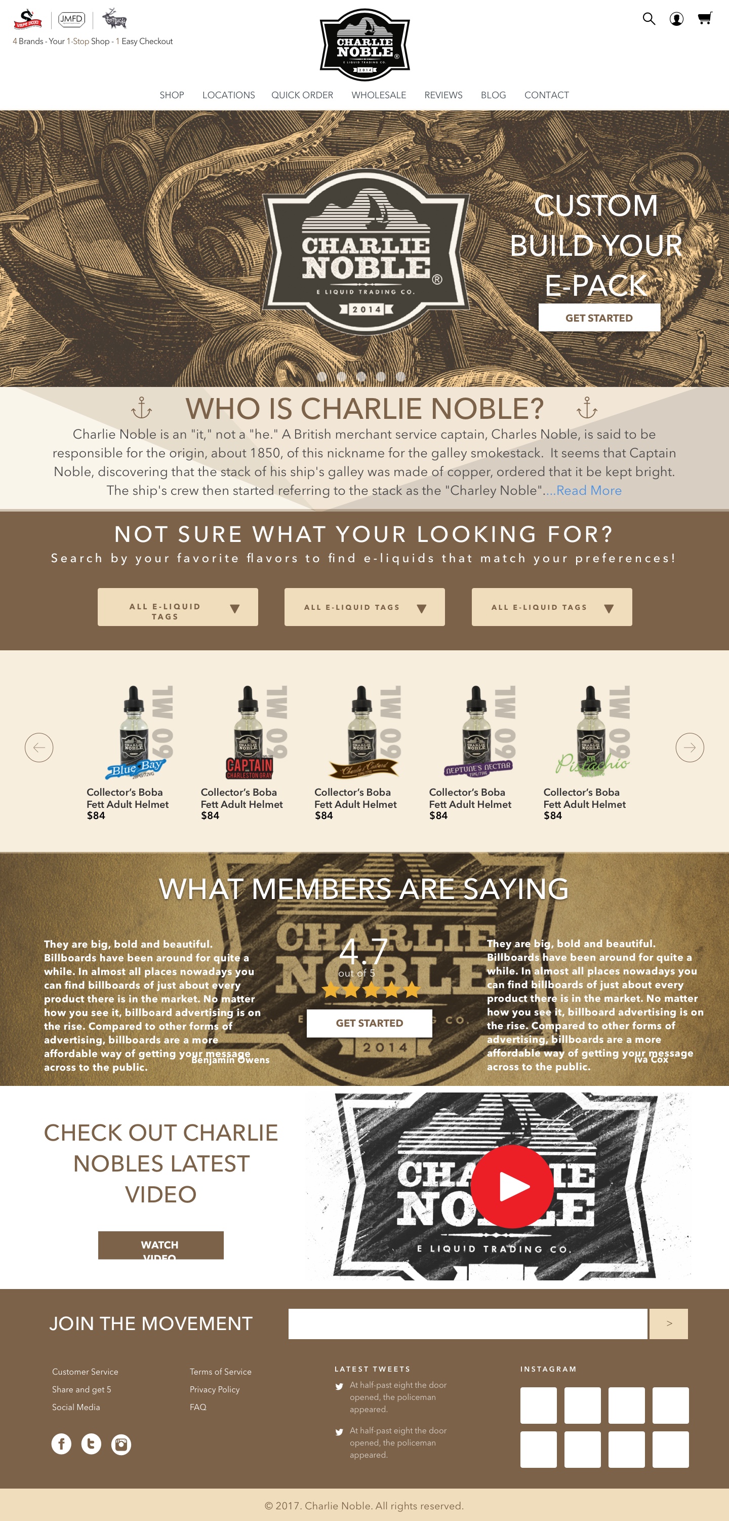 Vape Dojo Charlie Noble